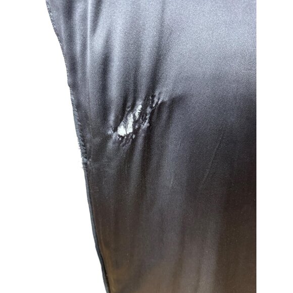 Vintage mens poly filled silk robe by Calvin Klein Size S - Picture 7 of 8